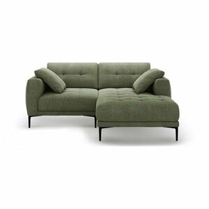 Zöld sarokkanapé (jobb oldali-heverő résszel) Bemy – Micadoni kép