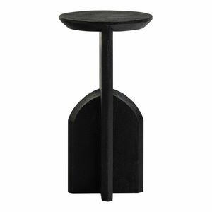 Akácfa kerek tárolóasztal ø 30 cm Kioni – WOOOD kép