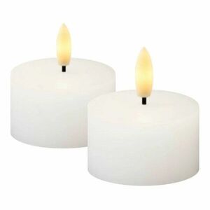 Elemmel működő LED gyertya szett 2 db-os (magasság 2 cm) Sille – Sirius kép