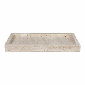 Kő dekoratív tálca 15x30, 5 cm Travertine – House Nordic kép