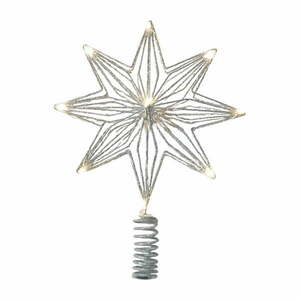 Ezüstszínű elemmel működő fénydekoráció Chloe – Sirius kép