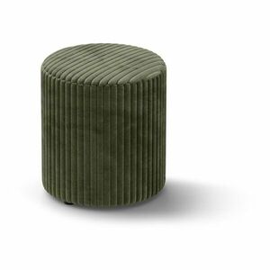 Zöld kordbársony puff Dia – Micadoni kép