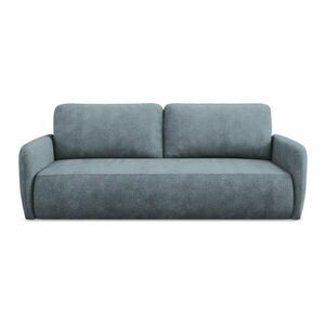 Szürkéskék zsenília kinyitható-tárolóhelyes kanapé 218 cm Lilo – Makamii kép