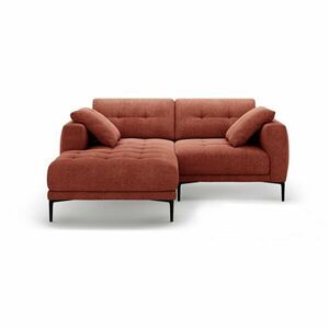 Téglavörös sarokkanapé (bal oldali-heverő résszel) Bemy – Micadoni kép