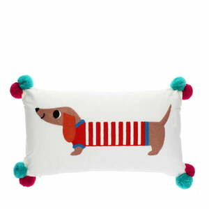 Pamutkeverék gyerek párna 50x33 cm Sausage Dog – Rex London kép