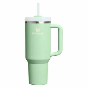 Zsályaszínű rozsdamentes acél termosz szívószállal 1, 18 l Quencher H2.0 FlowState Tumbler Pistachio – Stanley kép