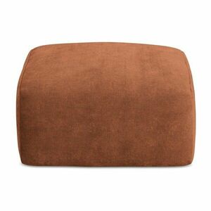 Terrakotta színű zsenília lábtartó Leila – Makamii kép