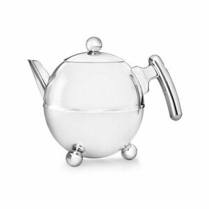 Ezüstszínű rozsdamentes acél teáskanna 1, 5 l Bella Ronde – Bredemeijer kép