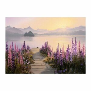 Kép 113x85 cm Lupine Shore – Styler kép