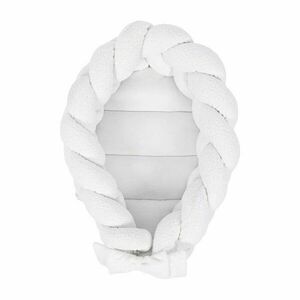 Fehér babafészek 47x70 cm – Meowbaby kép