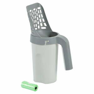 Világosszürke lapát 16x11 cm – Love Story kép