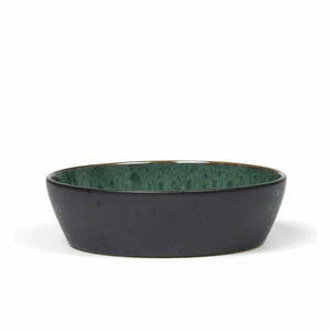Zöld-fekete kőedény tálka Gastro Green/Black – Bitz kép