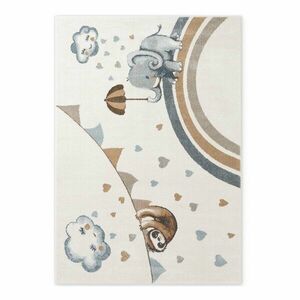 Krémszínű gyerek szőnyeg 160x230 cm Walk like an Elephant Rainy Party – Villeroy&Boch kép