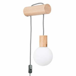 Natúr színű fali lámpa Arcadia – Sollux kép