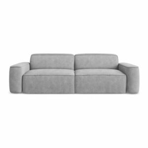 Világosszürke zsenília kanapé 244 cm Omao – Makamii kép