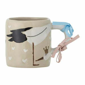 Bézs kerámia gyerek bögre 225 ml Bambino – Bloomingville Mini kép