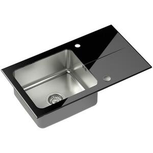 Üveg mosogatótálca Efekt 111 770x440x190 czarny kép