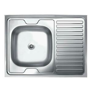 Mosogatótálca 1K 800/600 N120 balos +Szifón kép