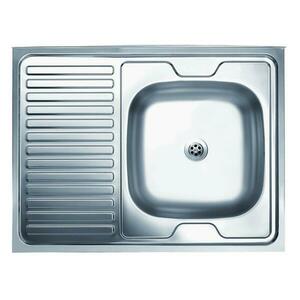 Mosogatótálca 1K 800/600 N120 jobbos +Szifón kép