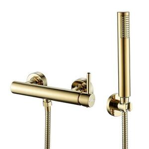 Csaptelep zuhanyhoz Ilma fürdőkádkészlet arany kép