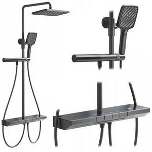 Zuhanyszett Rea termosztátos Pedro titán kép