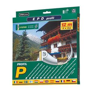 Öntapadó tömítés profil P12 barna kép