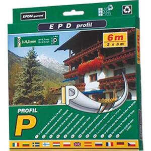 Öntapadó tömítő profil P6 Fehér kép