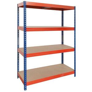 Fém tároló állványok 192x100x50 cm – 4 polccal/300 kg kép