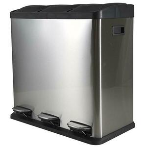 Szemetes 60 l (3x20 l) ezüst matt kép