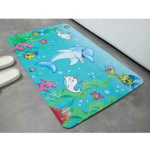 Csúszásgátló fürdőszobaszőnyeg 70x40CM JP-7040 sokszínű kép