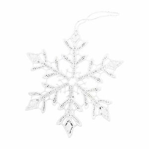 Csipkés hópehely függeszthető 11 cm 44580 kép