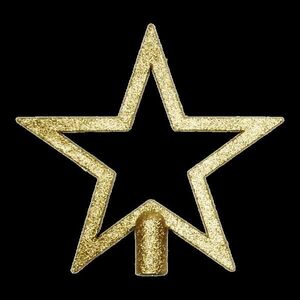 Csúcsdísz karácsonyfára csillag 19, 5 cm mix 41800 kép