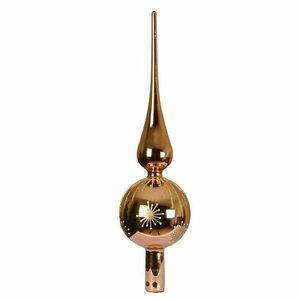 Üveg csúcsdísz karácsonyfára mix 31 cm 9170206 kép