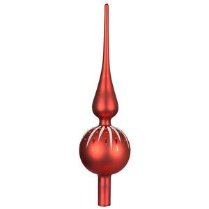 Üveg csúcsdísz karácsonyfára mix 31 cm 9170238 kép