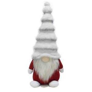 Karácsonyi manó 42 cm piros/barna/krémszínű mix 103hy259210.211-16.5 kép