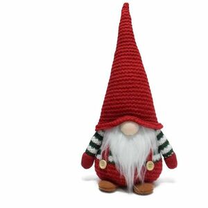 Karácsonyi manó piros/zöld mix 38 cm 103hy259230-14.5 kép