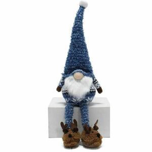 Karácsonyi manó lógó lábakkal mix 68 cm 103hy259358.360-26.5 kép