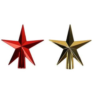 Csúcsdísz karácsonyfára csillag 12 cm mix 48149 kép