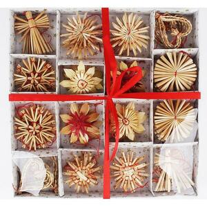 Függeszthető dekoráció 6 cm 22 db 48334 kép