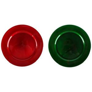 Dekoratív tányér Ø33 cm mix 48053 kép