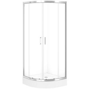 Zuhanykabin Brasco 80x80x190 króm S168-001 kép