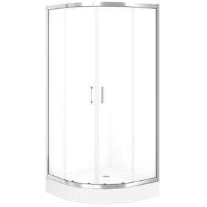 Zuhanykabin Brasco 90x90x190 króm S168-002 kép