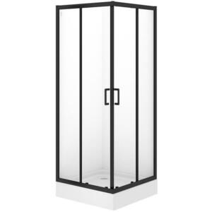 Zuhanykabin Brasco 80x80x190 black S168-007 kép