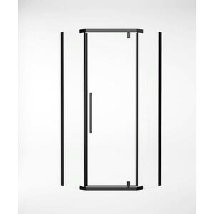 Zuhanykabin ötszögletű TOTO 90x90x190 cm fekete kép
