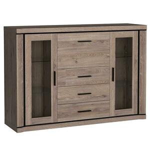 Komód Dallas D7 csomós tölgy kép