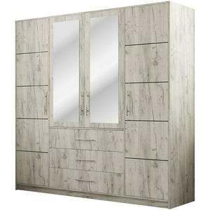 Szekrény Bali D4 tölgy wellington/tükör kép