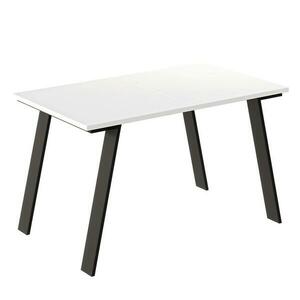 Kinyitható asztalok Liwia 130/210x80 cm Fehér Fényű kép