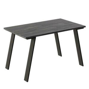 Kinyitható asztalok Liwia 130/210x80 cm Sötét Konkrét kép