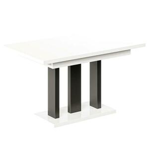 Kinyitható asztalok Appia-210 130/210x80 cmFehér fényes kép
