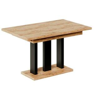 Kinyitható asztalok Appia-210 130/210x80 cm Tölgy Craft Aranysárga kép